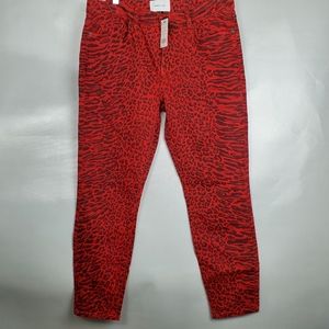 Current/Elliott NWT 31 Red, the Stiletto